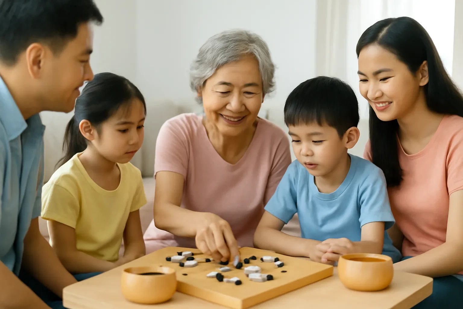 Go as a Family Game: Bringing Cờ Vây to the Table Alongside Cờ Tướng, Caro and Chess
